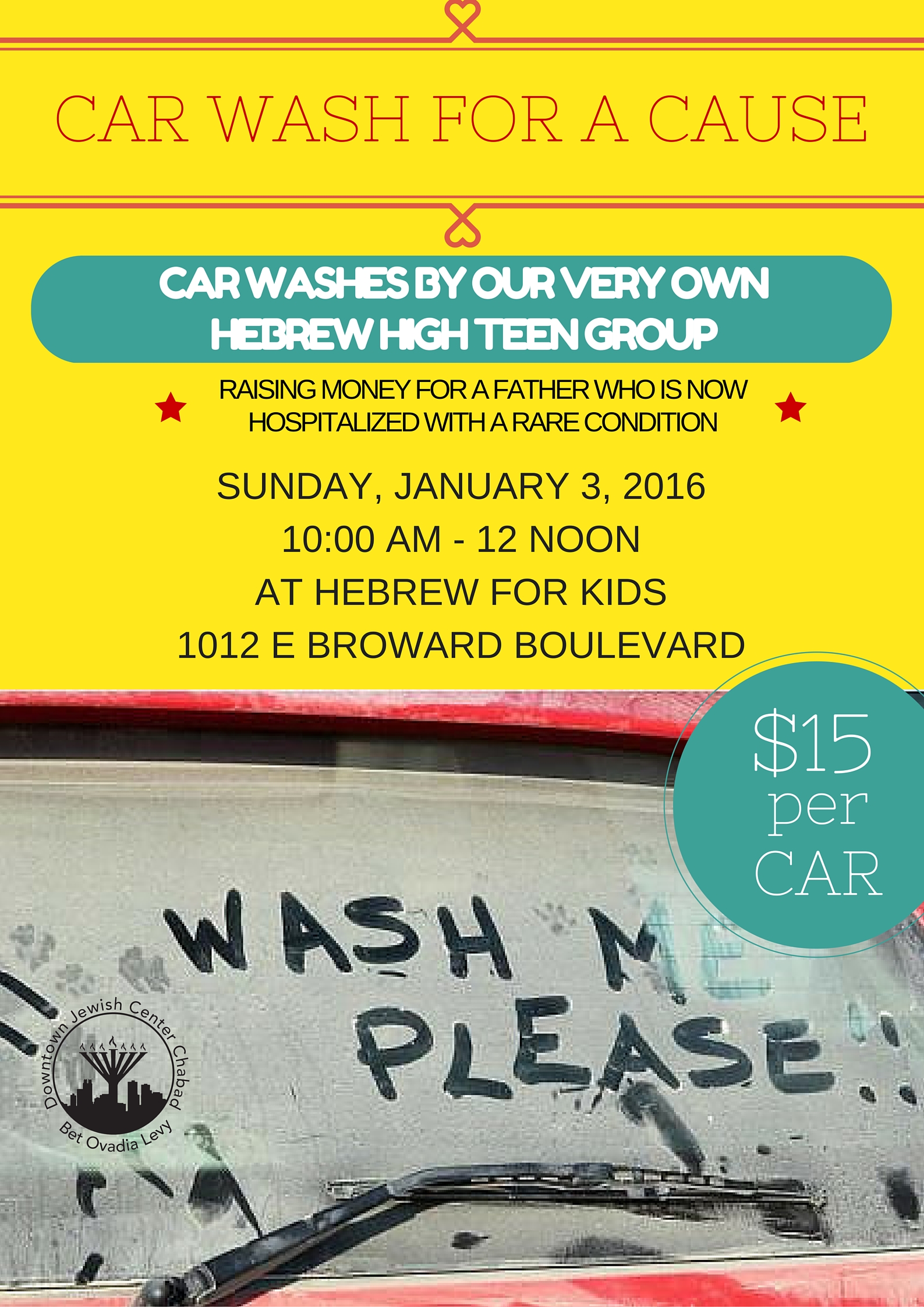 Teen Car Wash | DJCC